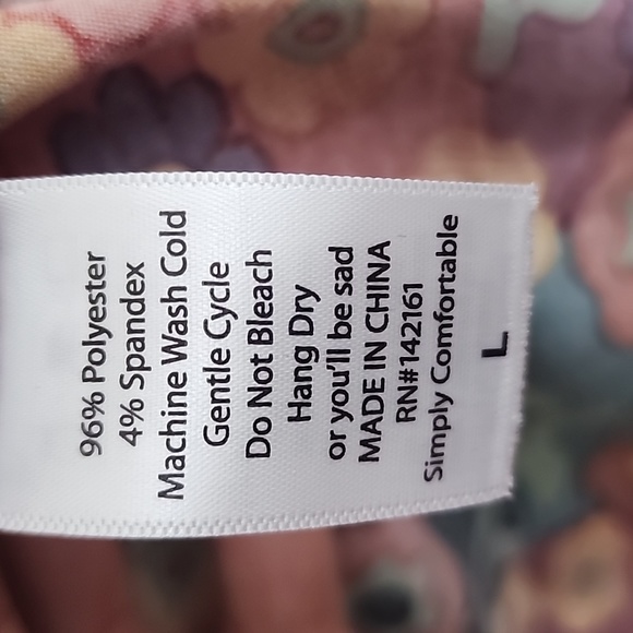 L Red Lularoe Randy - Picture 4 of 4